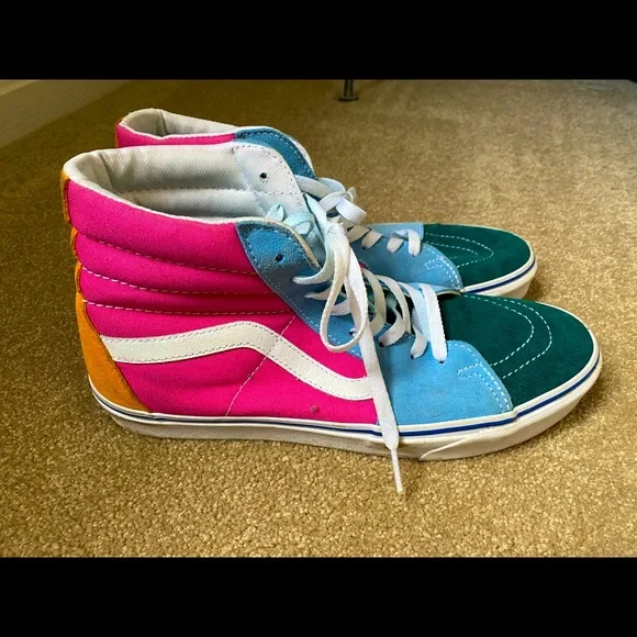 Bright color vans online
